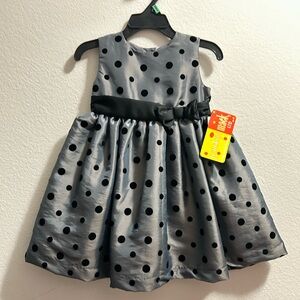 PENELOPE MACK POLKA DOT DRESS NEW NWT 18m